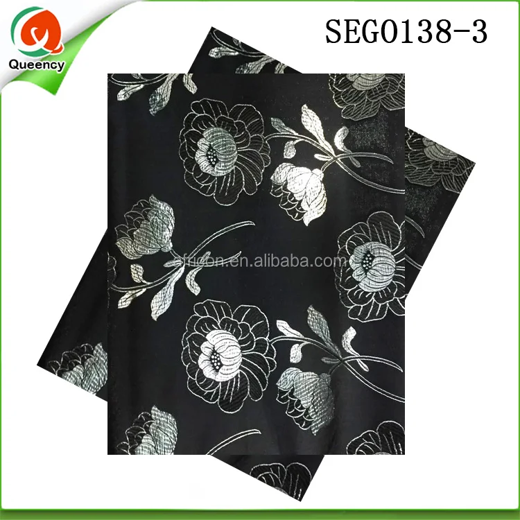 Swiss Headtie Fabric African sego Headtie/ Hot selling Orange Fashion Headtie Gele For Lady