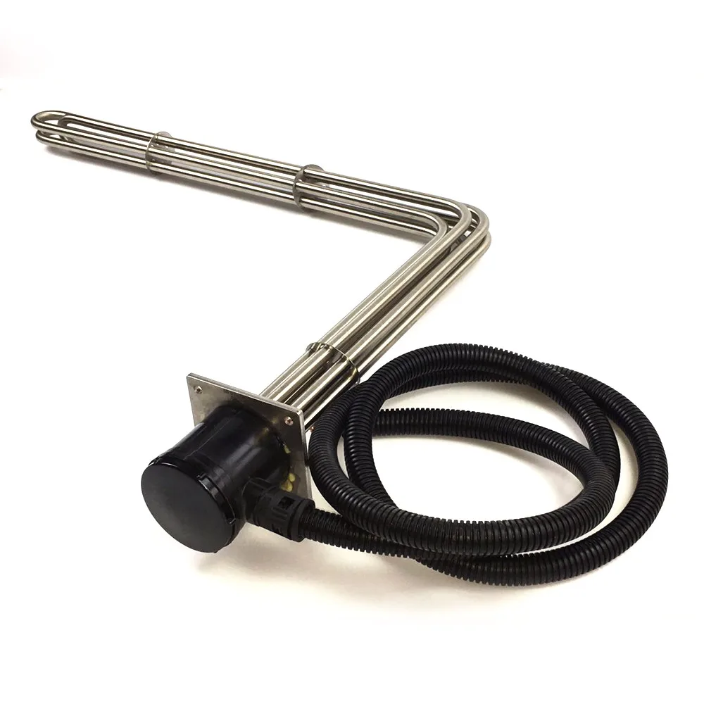 CE certified TZCX brand Customized immersion heating element titanium heater for electroplating tank