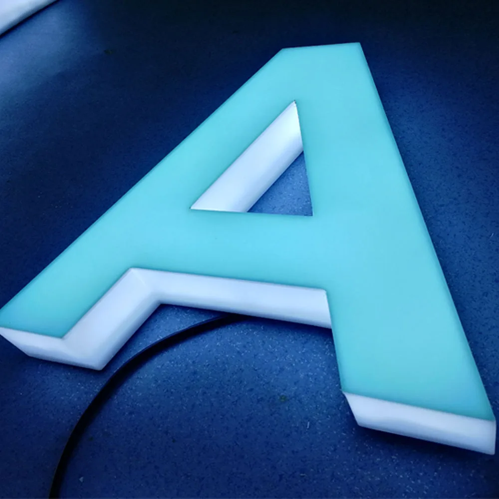 custom logo signs letters shop signs led acrylic led letter signage led letter lights wall sign