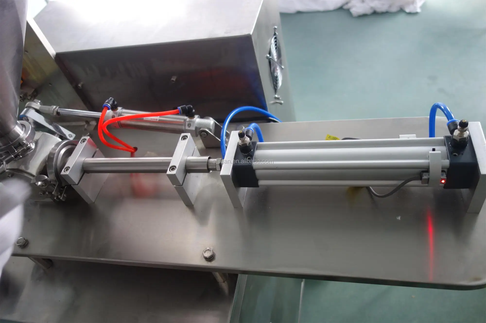 Small industrial products processing line full automatic liquid paste packing machine