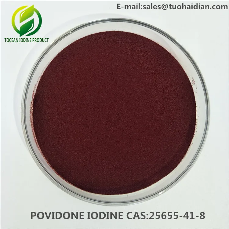 
Povidone iodine cas 25655-41-8 manufacture quality control 