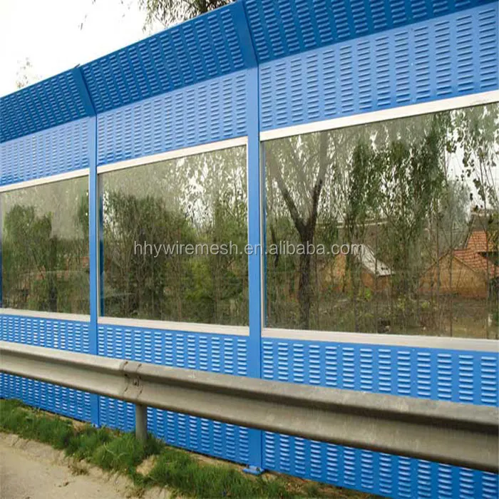 
sound barrier wall Highway soundproof material sound fabric noise barrier 