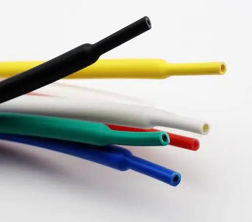 
Orange Heat shrinking tube Dual wall heat shrinkable tubing with adhesive heat shrinking sleeve for cable, shrinking ratio 3:1 