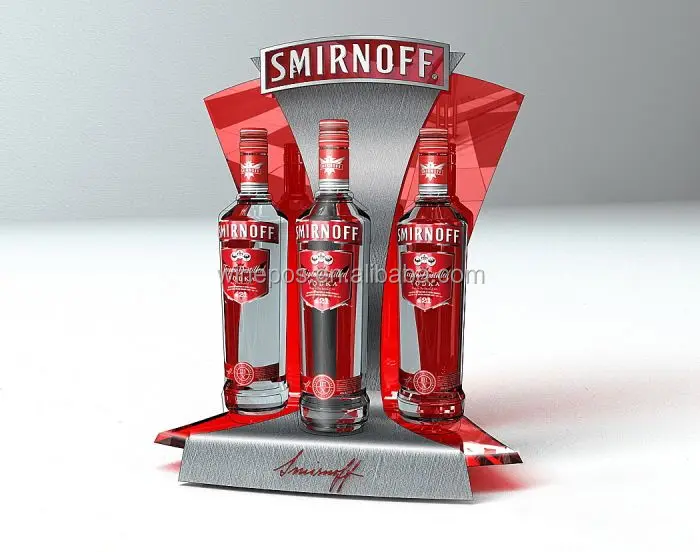 Bottle Display, LED display, Wine glorifier, bottle glorifier, grey goose sign