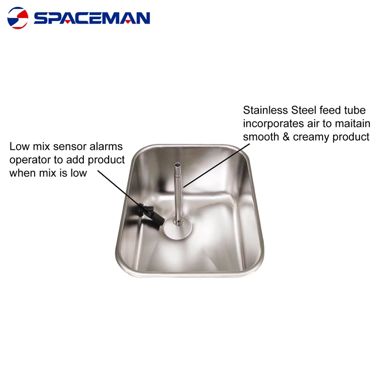 
Spaceman automatic desktop soft snack machine ice cream vending machine 