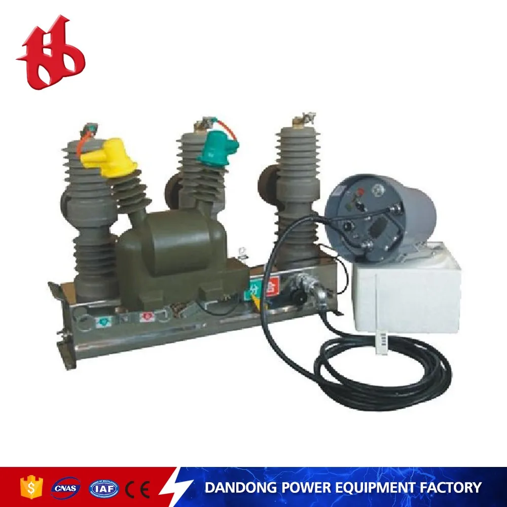 
ZW32-12F/T630-25 12kv remote control auto recloser circuit breaker 