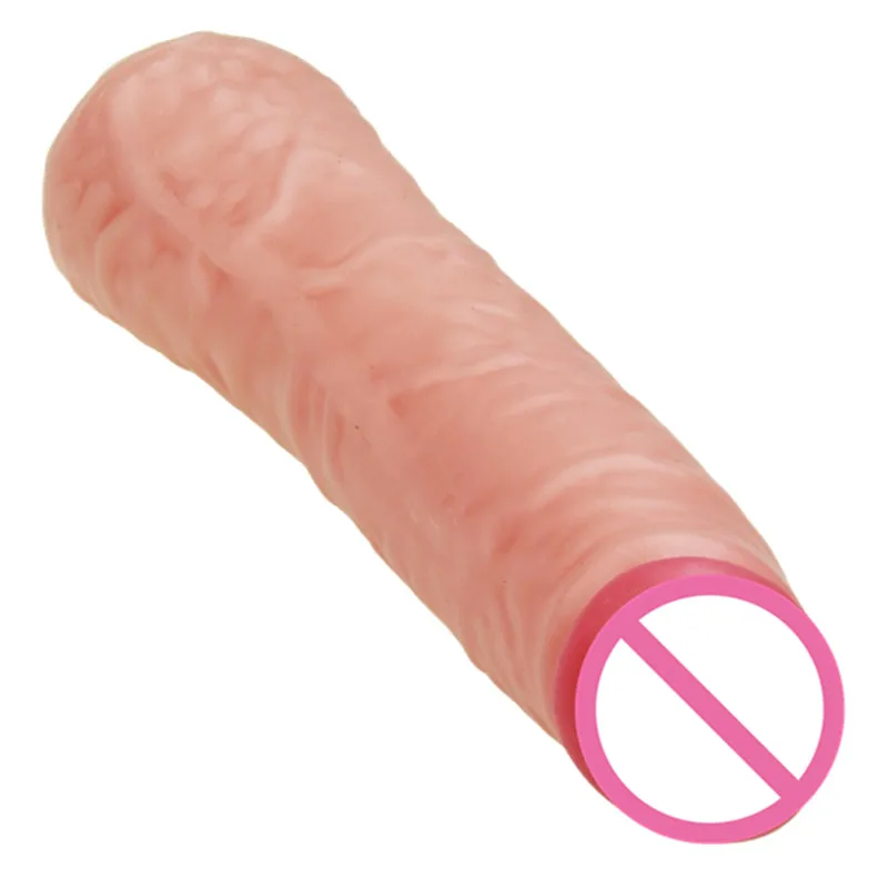 Adult Sex Toys For Women Female Masturbation Silicone Rubber Realistic Giant Soild Dildo Flexible Penis Dildos