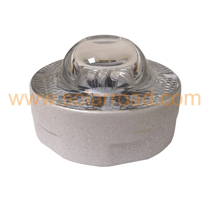 
SOLARROAD RS-711 Tempered Glass LED Solar Road Stud Reflector 
