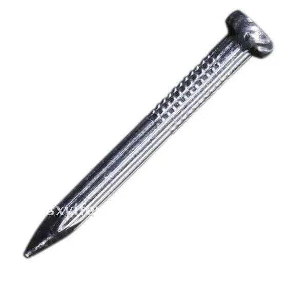 Concrete Nails/Masonry Nails, Galvanized, Fluted Shankd