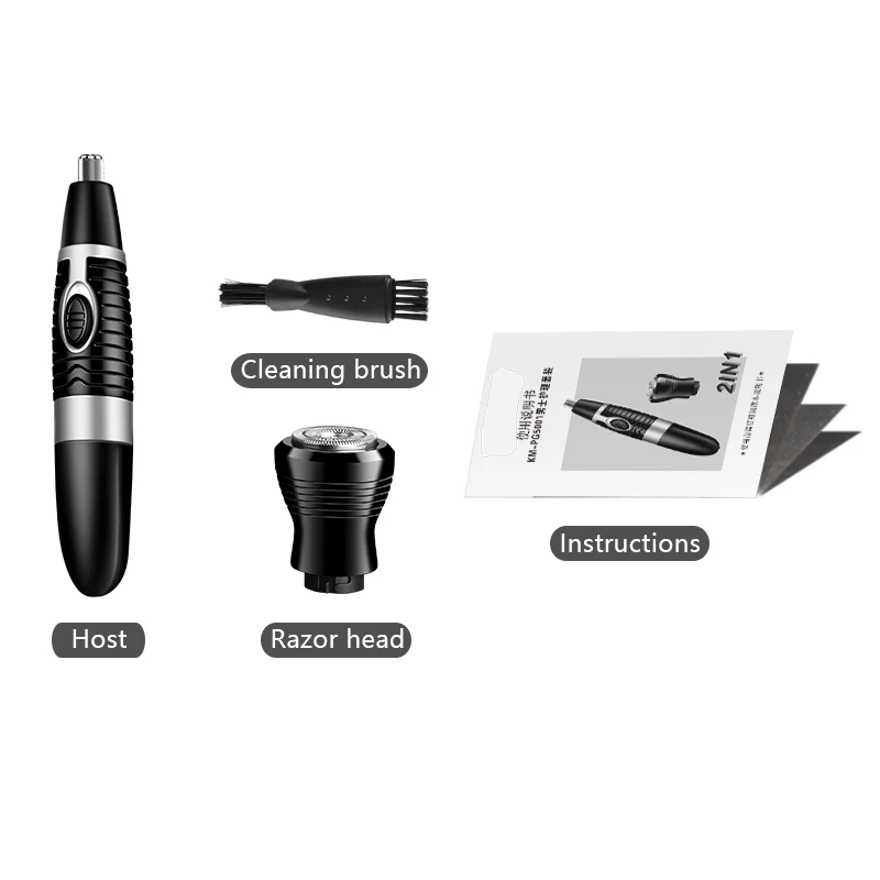 Оптовая продажа kemei машинка для стрижки волос, 2019 Новая мужская уход, машинка для стрижки волос, электрическая машинка для стрижки волос в носу PG-5001