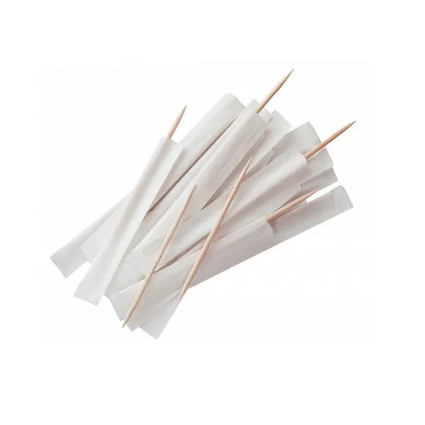 Индивидуальная упаковка, пластиковая коробка, оптовая продажа, одноразовые зубочистки из натурального бамбука для фруктов и еды