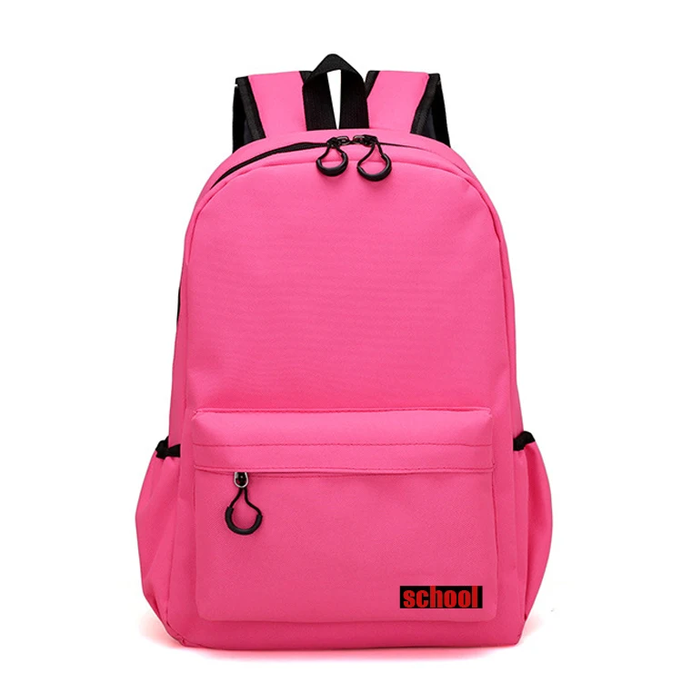 Custom school backpack mochilas escolares with custom logo for teenagers stendents