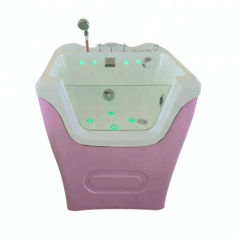 
NEW arrival small dog bathtub massage machine pet spa High quality professional acrylic dog bathtub transparent dense bubbles 