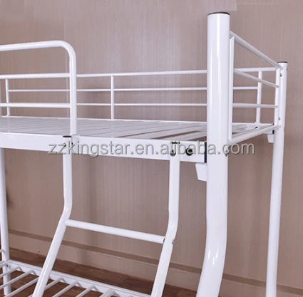 Factory price iron double decker bed frame cheap bunk bed for sale