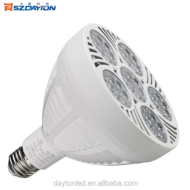 Commercial Lighting AC90-305V E26 Base 50W 60W 10000K Shallow Blue Lighting PAR38 LED 8000K