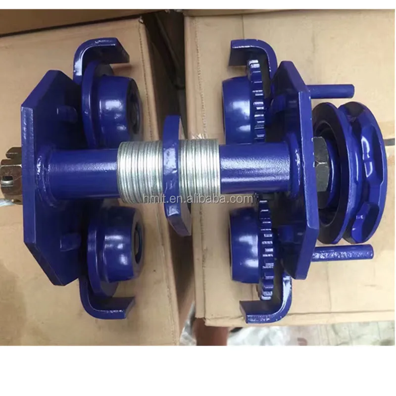 Hand Pulling GCL Plain Geared Beam Trolley