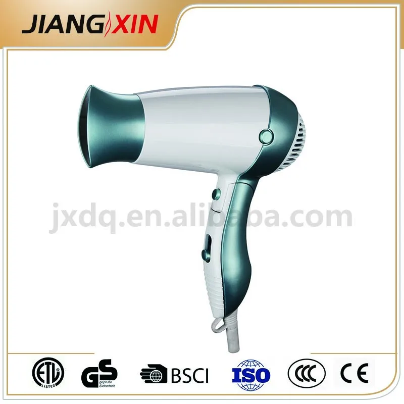 Dual Voltage (110V,220V) travel foldable hair dryer