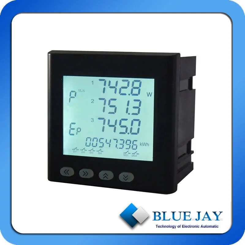 power installation panel monitor 3 phase power analyzer with digital output power control