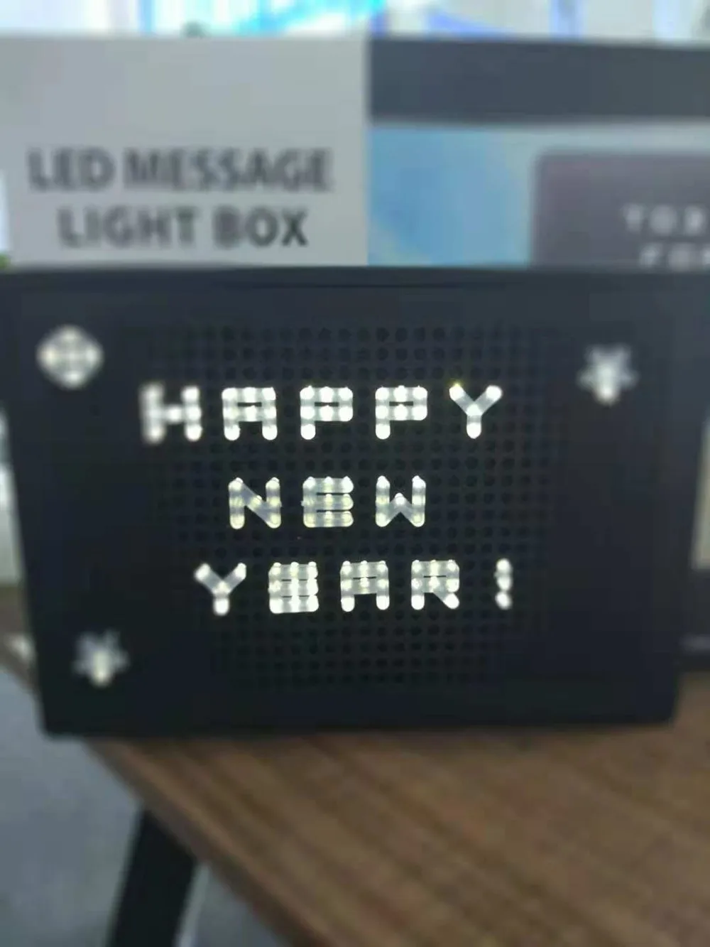 
Battery Powered advertising board A4 led light up peg board with colorful letters numbers symbols for Christmas decoration 