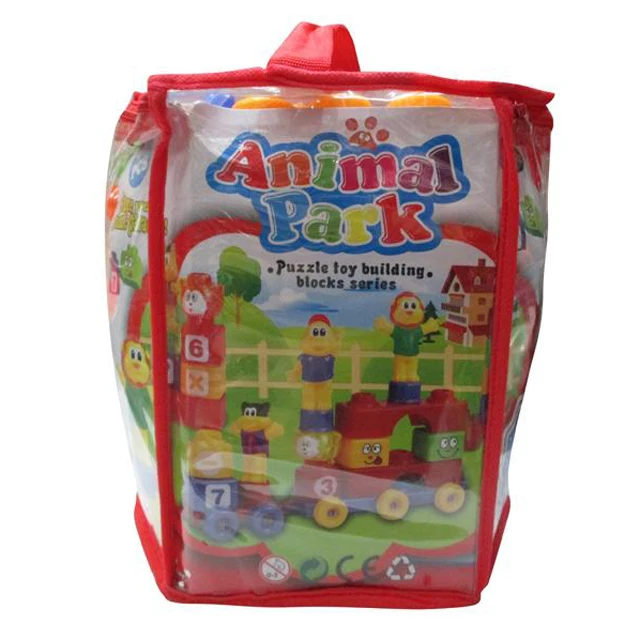 2017 kids construction intelligent block toys plastic building block bricks