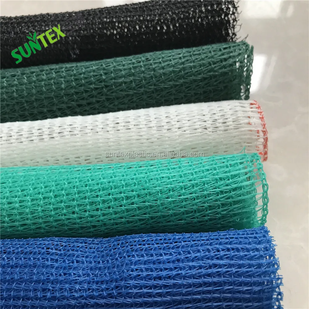 UV treated hdpe knitted Monofilament green /black shade net wind netting orchard shade cloth cover