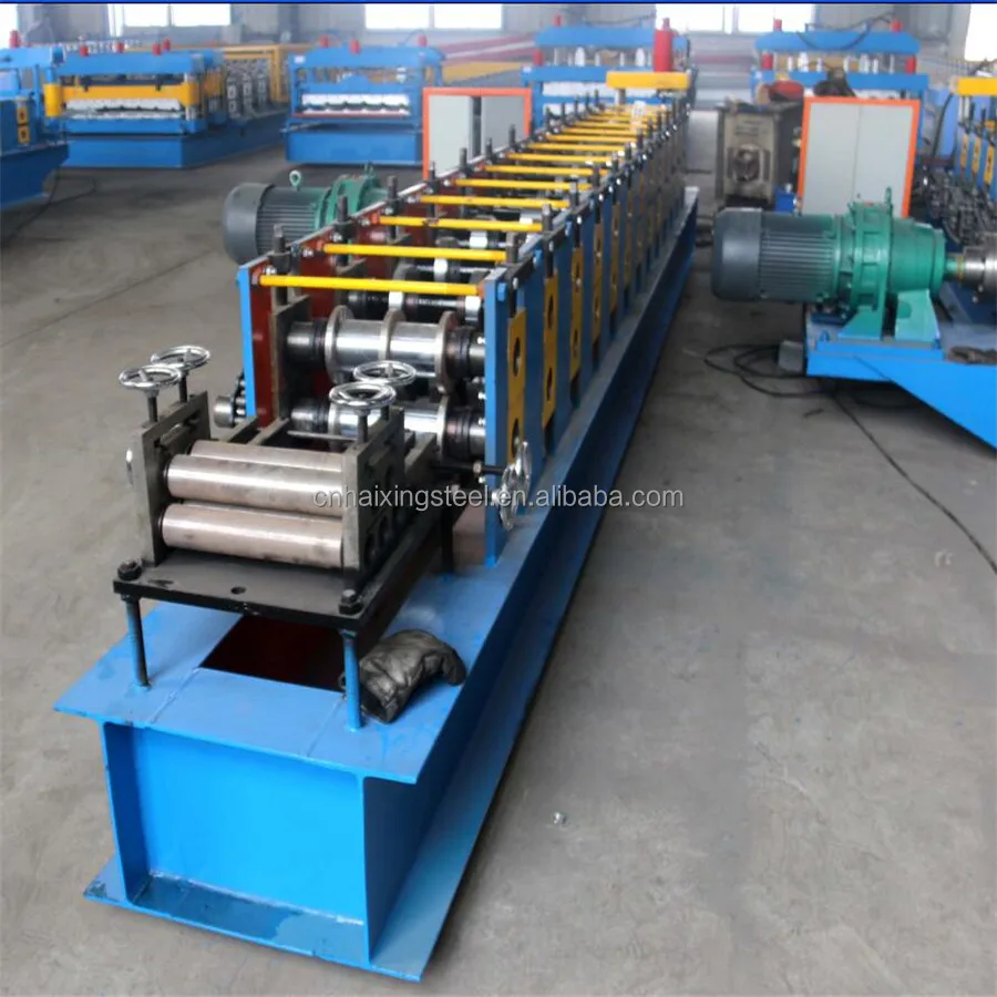 Full Automatic c Channel Steel Frame Cad Roll Forming Machine