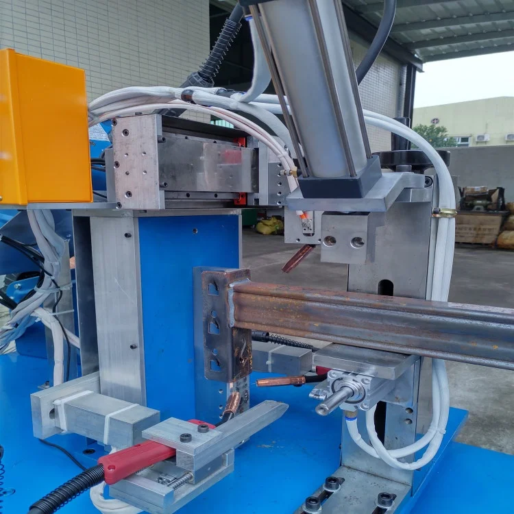 6 guns shelf straight seam welding equipment  warehouse equipment