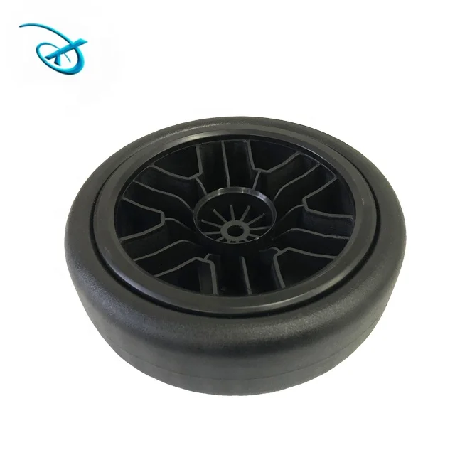 8 inch lawn mower plastic wheel for garden cart hand truck trolley