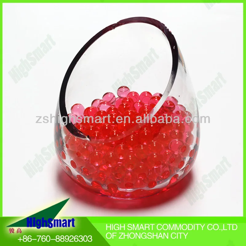 Christmas Gift Crystal Soil Flower Vase Beads