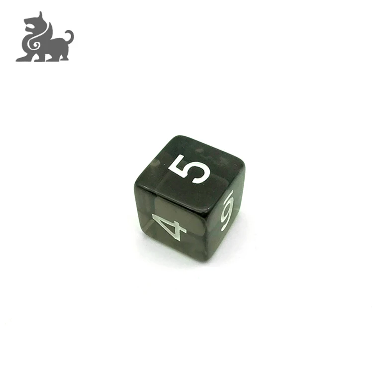 Wholesale  custom colorful promotional entertainment acrylic dice