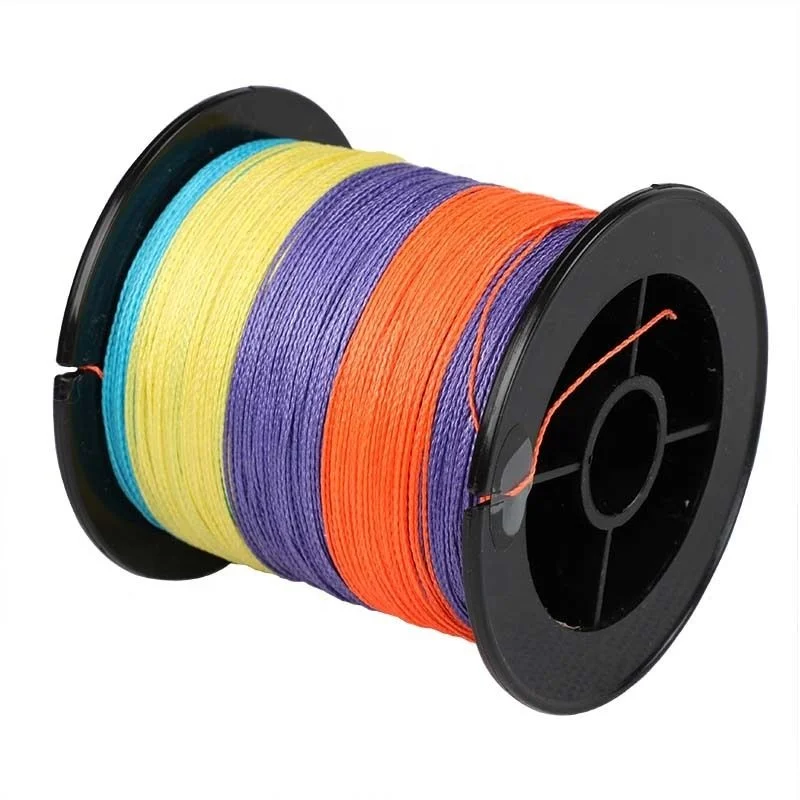 Super Strong PE Braided Wire 4 Strands Braided Fishing Line 0.37mm