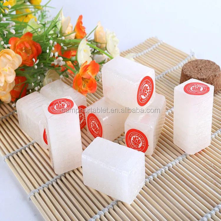 Factory Outlet 100% Environmental Friendly Religious Camphor Block Refined Camphor Tablet Camphor Block