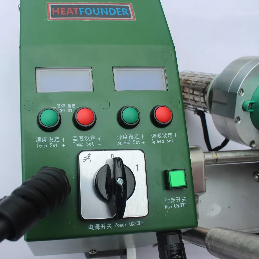 ZX7000 Plastic Welding Machine PVDF Welding Machine Portable Hot Air Welding Machine for Geomembrane Banner