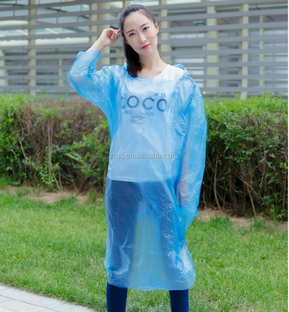 Wholesale PE disposable lab coat visitor protect coat