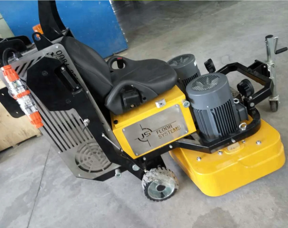 Ride on concrete marble grinder for big area grinding polishing