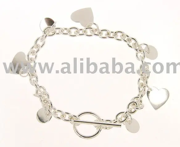 Sterling silver 925 bracelet jewelry wholesale price
