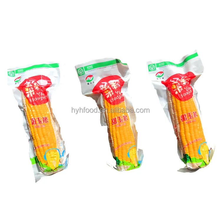 Vacuum Packed China Sweet Corn Fresh Yellow Corn