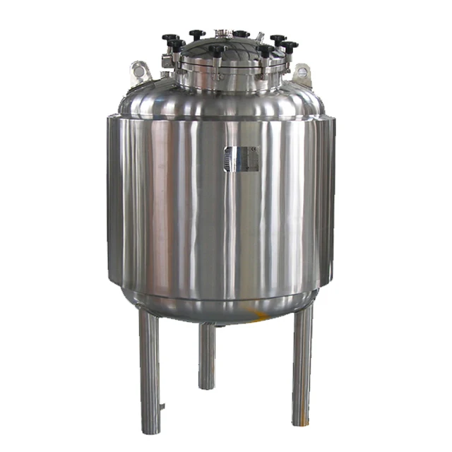 500L Mixing Tank with Jacket and Insulation