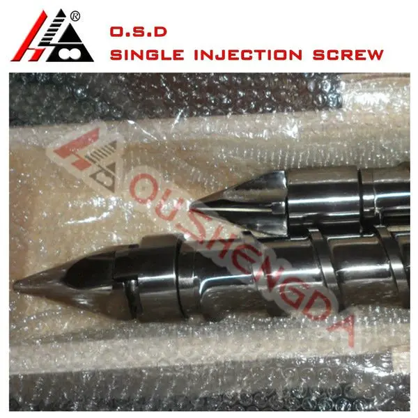 Полностью твердый впрыскивающий винт и цилиндр для жесткого ПВХ/впрыскивающий винт из ПВХ