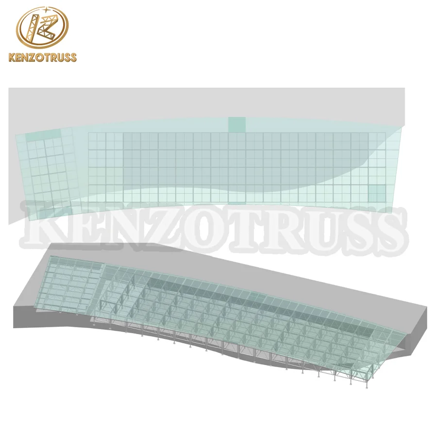 Outdoor Water-proof Event Stage Plexiglass Platform Stage