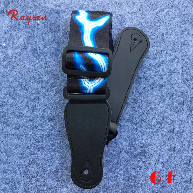 colorful cartoon guitar neck straps factory wholesale