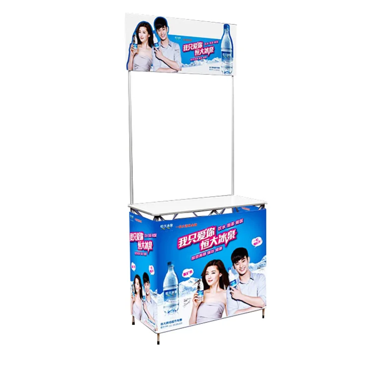 Hot Sale ABS Outdoor Plastic Portable Promotion Table Exhibition Foldable Counter Booth