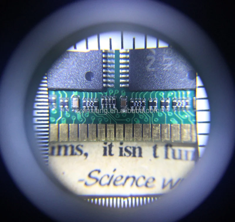 
10X Handheld LED Optical Glass Magnifying Glass with Scale 