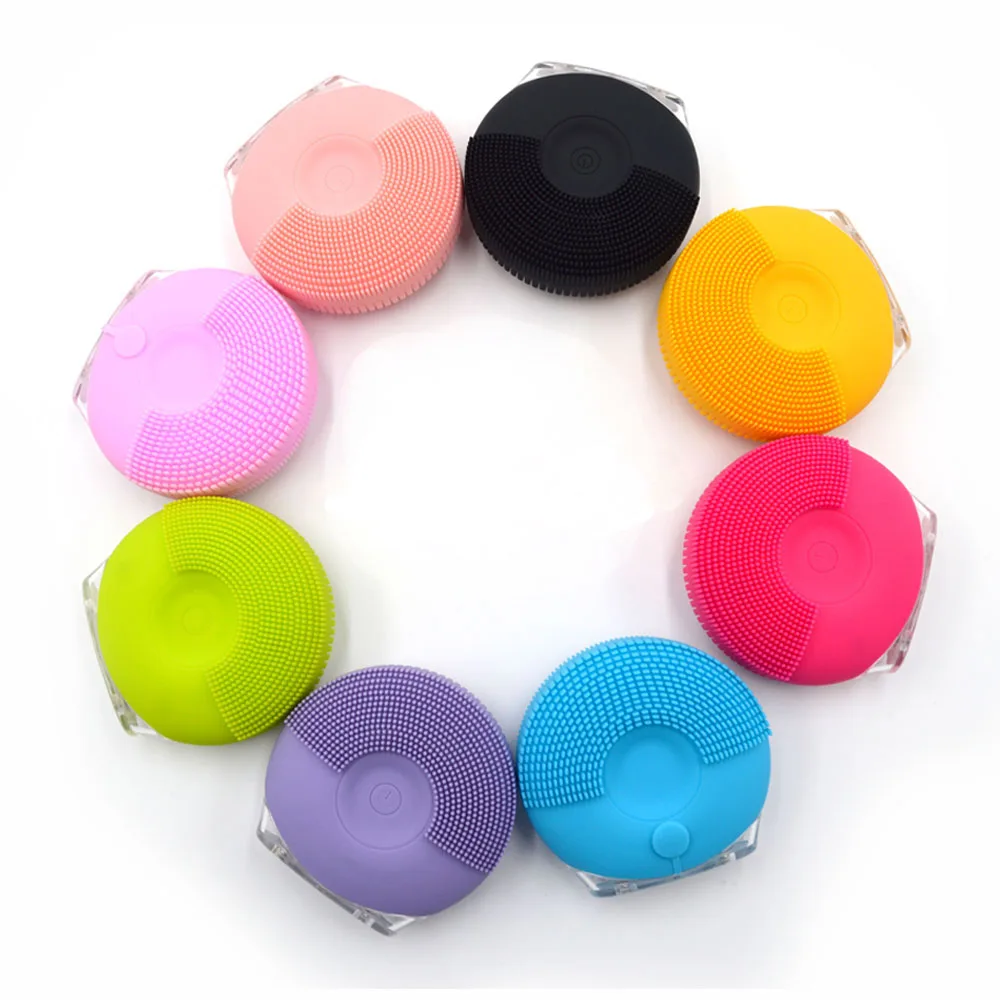 Trend new products beauty products face scrubber for women electric facial cleanser silicone