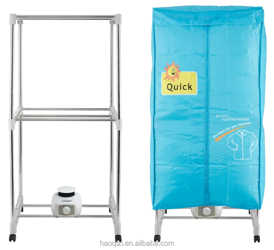 HAOQIZI H-812F 2023 New model Electric Clothes Dryer Hot air clothes capacity 15kg ceiling tier mounted clothes dryer