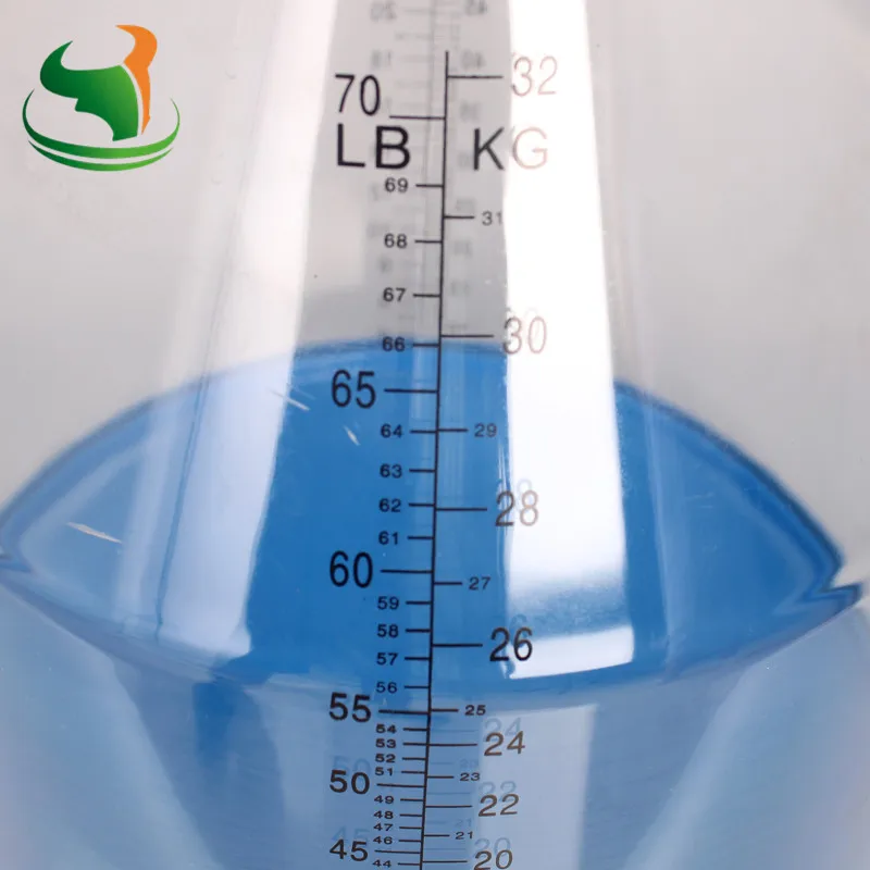 25 liter Transparent Milking Buckets With Handle for Milking Machine