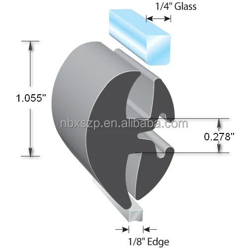 H type EPDM Solid Material Boat Car  Bus Glass Window Rubber,rubber glass car