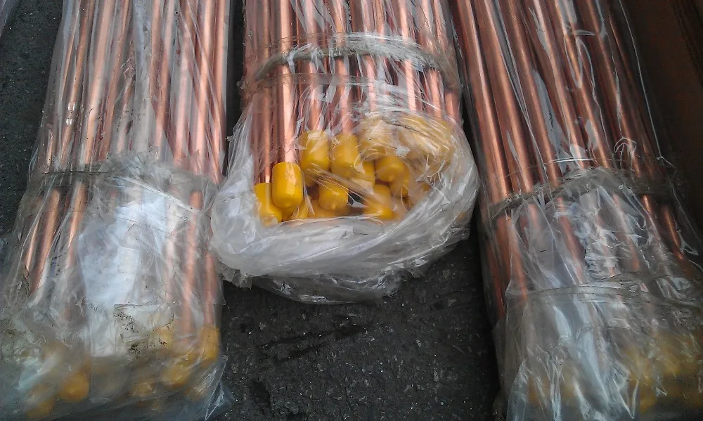 medical gas copper pipeline oxygen tube for hospital