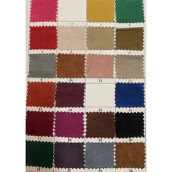 New direct sales Korean fiber velvet suede fabric for shoe upper sofa trousers dress