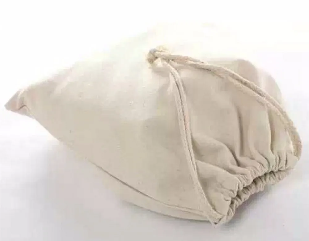 Высококачественный Пользовательский логотип с печатным дизайном, мягкий атласный хлопковый пылесборник на шнурке